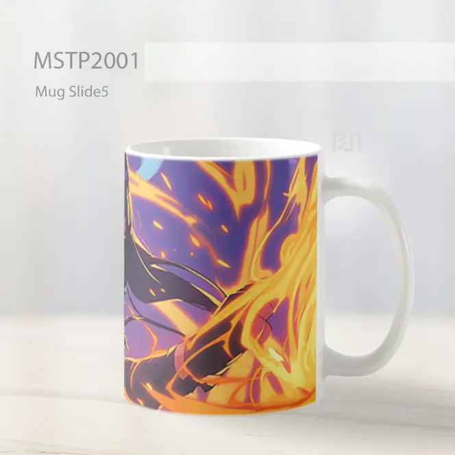 Naruto Hinata Hyuga Anime Epik Mug MSTP2001 - All-side / Desain