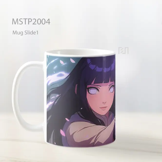 Naruto Hinata Tinju Lembut Mug MSTP2004 - All-side / Desain