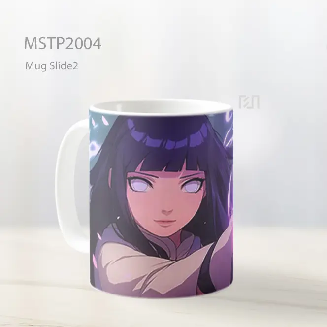Naruto Hinata Tinju Lembut Mug MSTP2004 - All-side / Desain