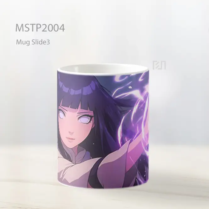 Naruto Hinata Tinju Lembut Mug MSTP2004 - All-side / Desain