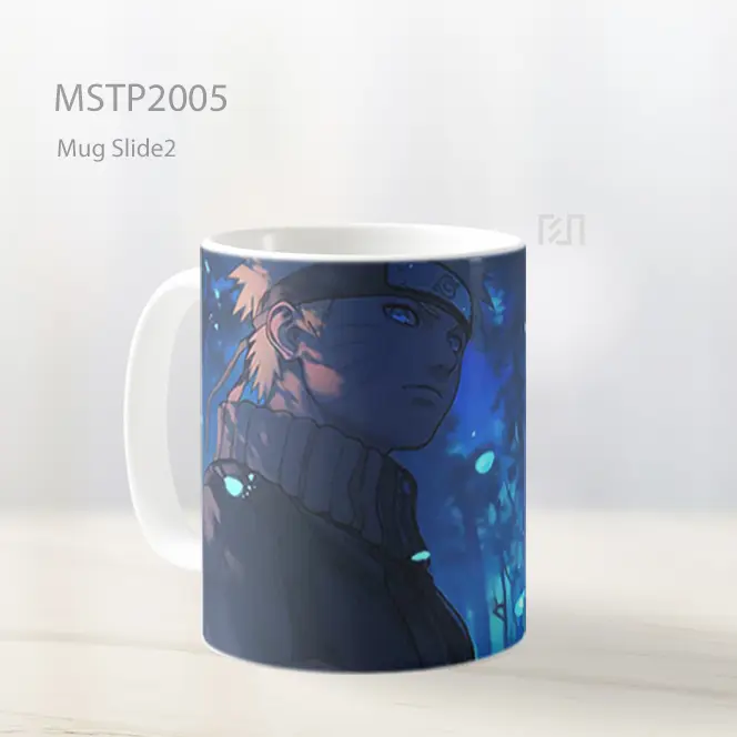 Naruto In The Forest Mug MSTP2005 - All-side / Desain