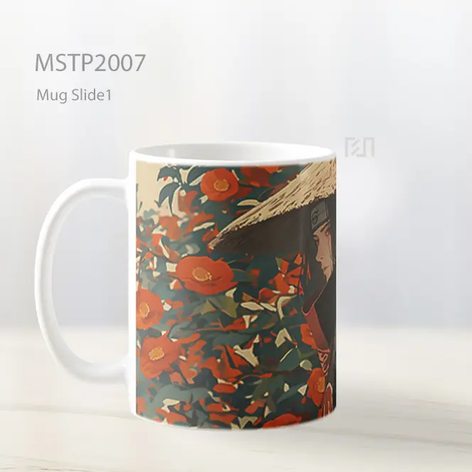 Naruto Itachi Bunga Mug MSTP2007 - All-side / Desain