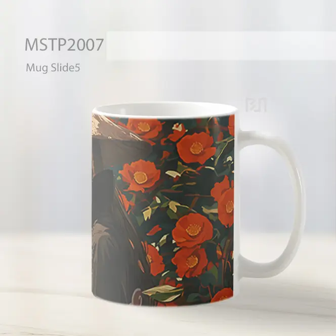 Naruto Itachi Bunga Mug MSTP2007 - All-side / Desain