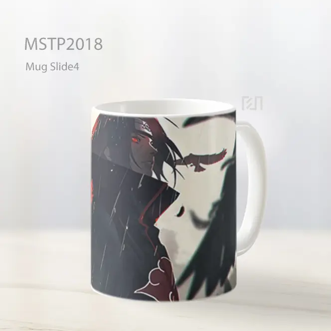 Naruto Itachi Uchiha Genjutsu Burung Gagak Mug MSTP2018