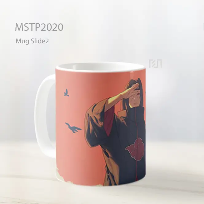 Naruto Itachi Uchiha Lone Wolf Mug MSTP2020 - All-side / Desain