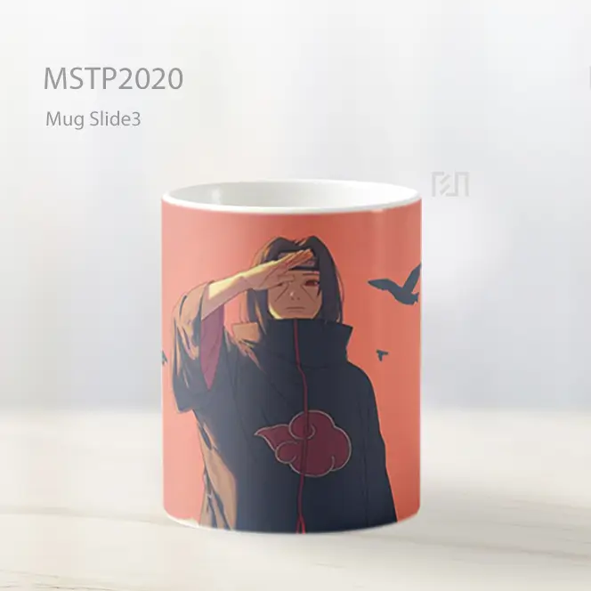Naruto Itachi Uchiha Lone Wolf Mug MSTP2020 - All-side / Desain