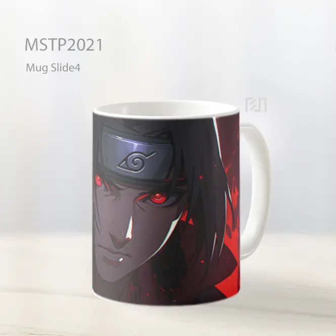 Naruto Itachi Uchiha Merah Gelap Mug MSTP2021