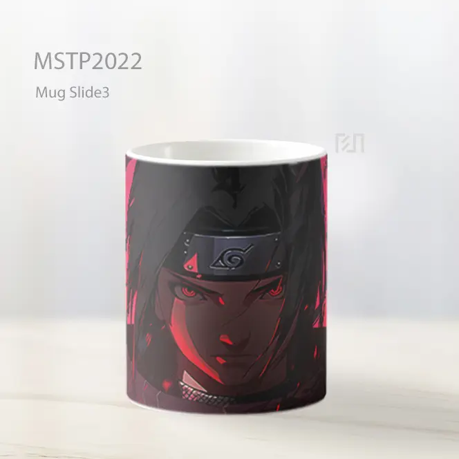 Naruto Itachi Uchiha Merah Mug MSTP2022 - All-side / Desain