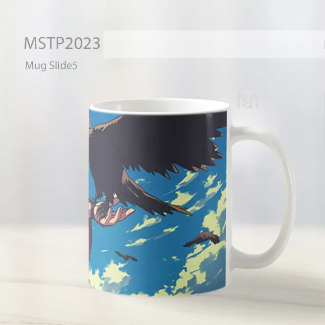 Naruto Itachi Uchiha Panggilan Burung Gagak Mug MSTP2023 - All-side / Desain