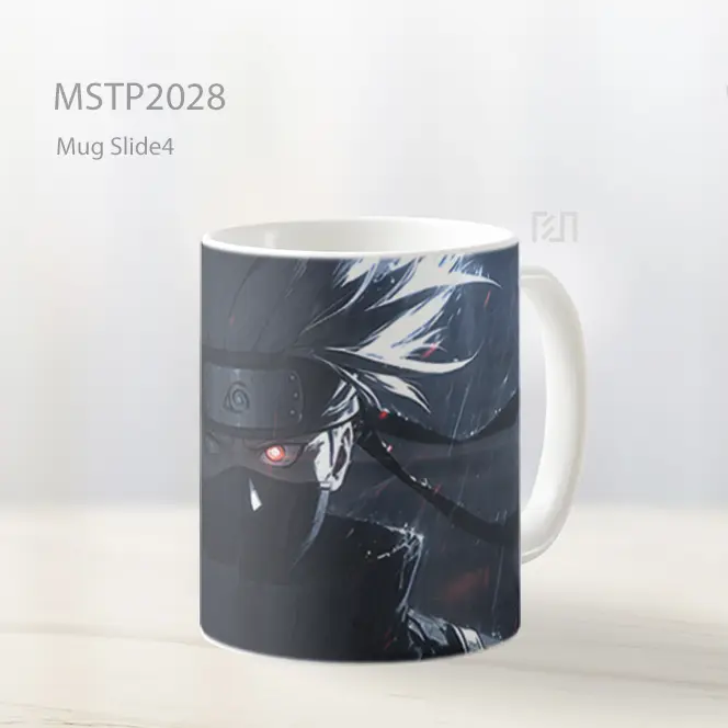 Naruto Kakashi Dengan Mata Merah Gelap Mug MSTP2028