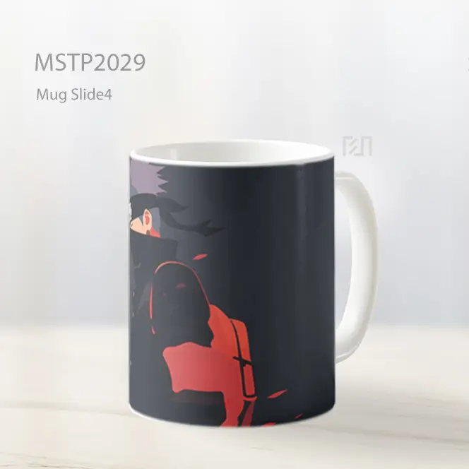 Naruto Kakashi Hatake Abu Abu Minimalis Mug MSTP2029