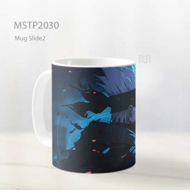 Naruto Kakashi Hatake Biru Gelap Mug MSTP2030 - All-side / Desain