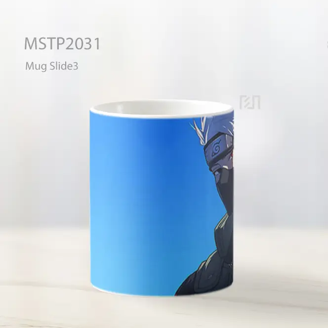 Naruto Kakashi Hatake Blue Sky Contrast Mug MSTP2031 - All-side / Desain