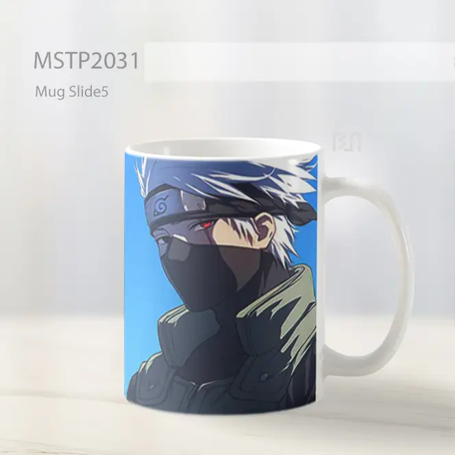 Naruto Kakashi Hatake Blue Sky Contrast Mug MSTP2031 - All-side / Desain