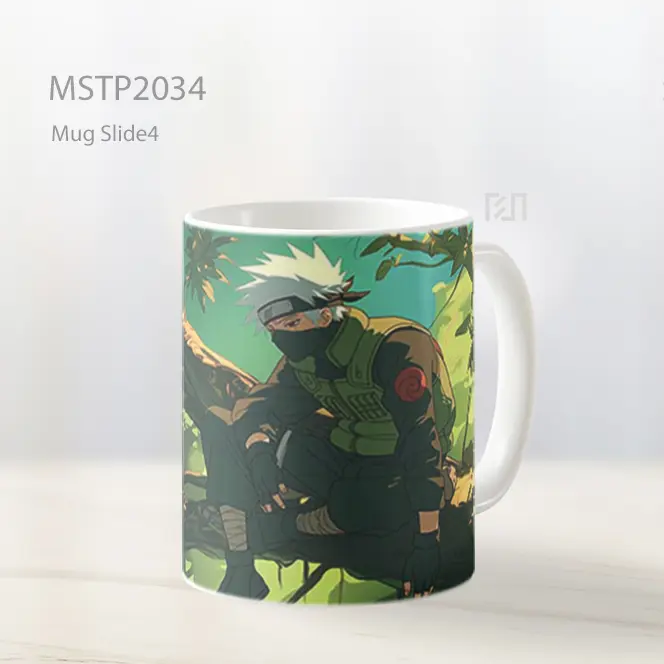 Naruto Kakashi Hatake Di Pohon Mug MSTP2034