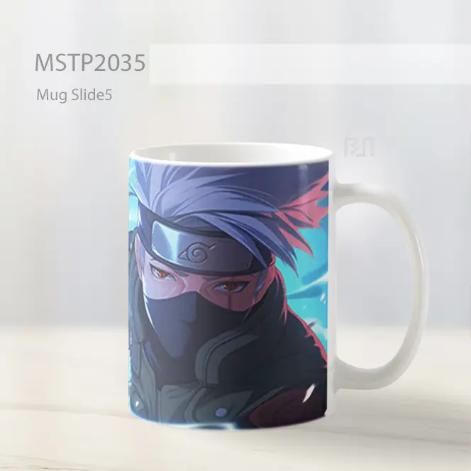 Naruto Kakashi Hatake Kekuatan Raikiri Mug MSTP2035 - Tampak Kiri