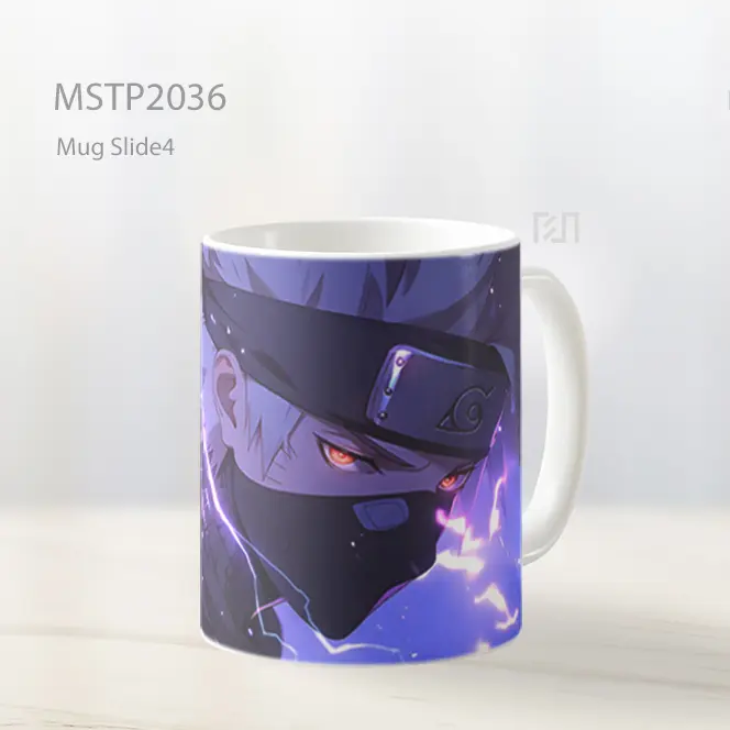 Naruto Kakashi Hatake Petir Ungu Mug MSTP2036