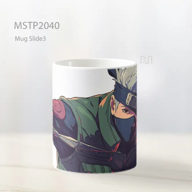 Naruto Kakashi Ninja Gear Mug MSTP2040 - All-side / Desain