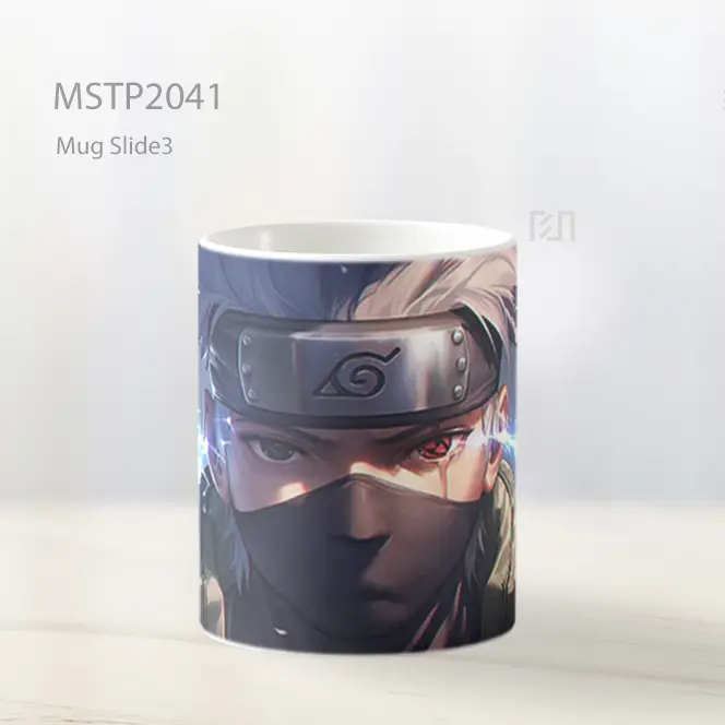 Naruto Kakashi Ninja Misterius Listrik Mug MSTP2041 - All-side / Desain