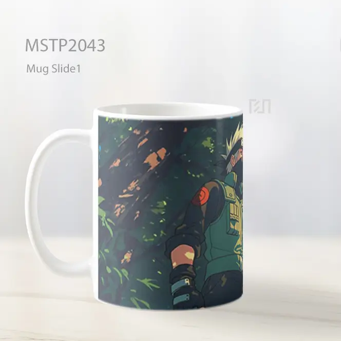 Naruto Kakashi Serene Forest Mug MSTP2043 - All-side / Desain