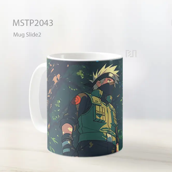 Naruto Kakashi Serene Forest Mug MSTP2043 - All-side / Desain