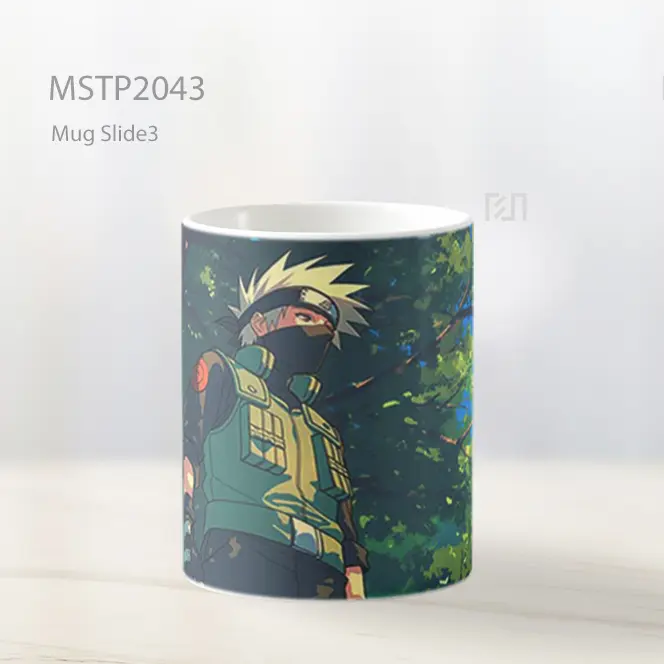 Naruto Kakashi Serene Forest Mug MSTP2043 - All-side / Desain
