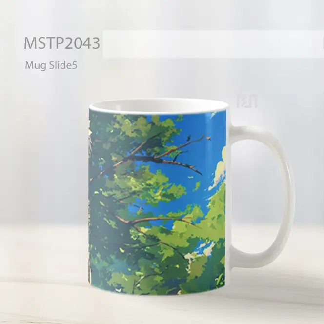 Naruto Kakashi Serene Forest Mug MSTP2043 - All-side / Desain
