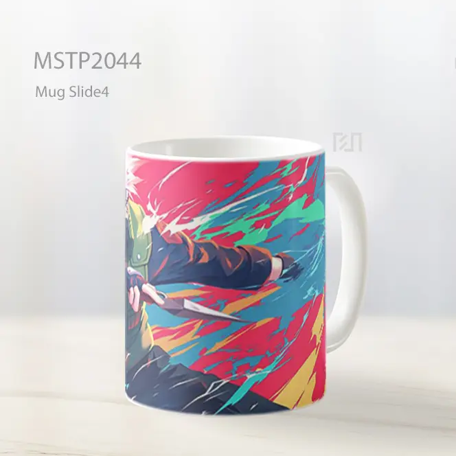Naruto Kakashi Sikap Bertarung Mug MSTP2044