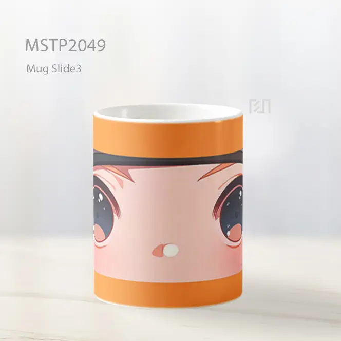 Naruto Lucu Mengintip Ultrawide Mug MSTP2049 - All-side / Desain