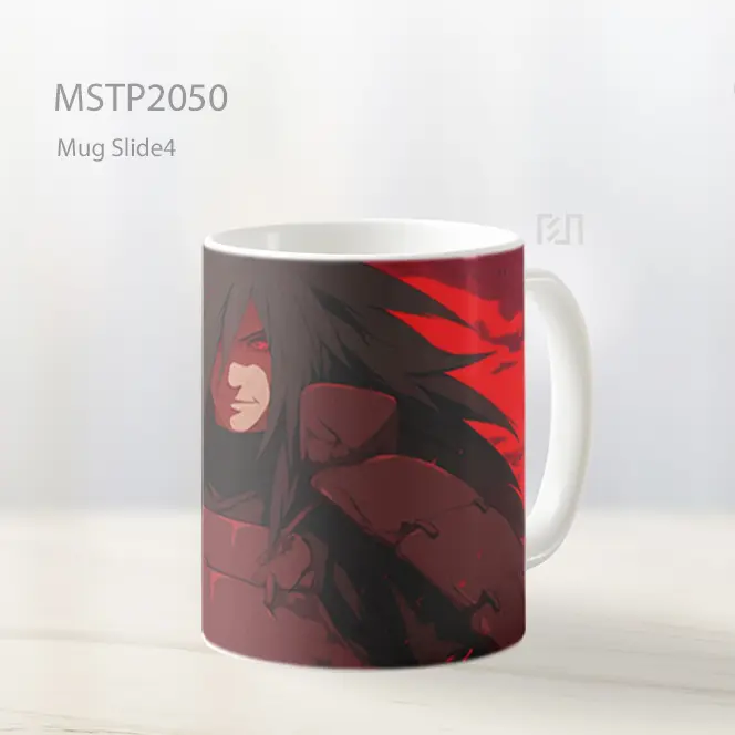 Naruto Madara Anime Merah Mug MSTP2050