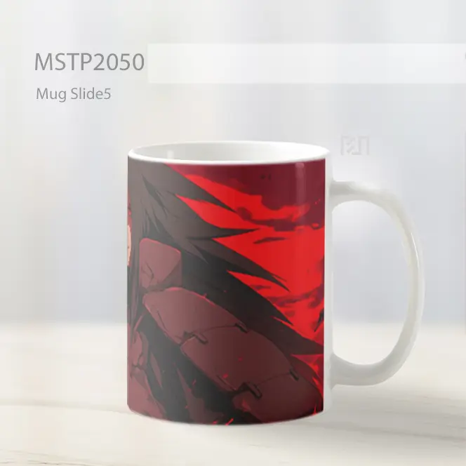 Naruto Madara Anime Merah Mug MSTP2050 - All-side / Desain
