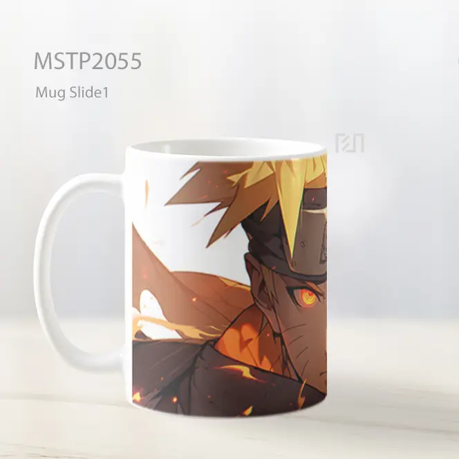 Naruto Mata Bersinar Oranye Mug MSTP2055 - All-side / Desain