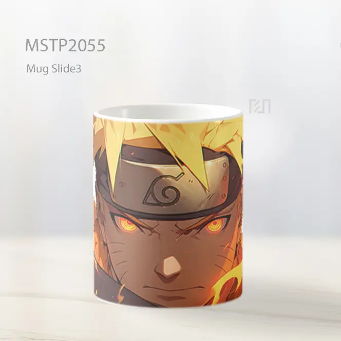 Naruto Mata Bersinar Oranye Mug MSTP2055 - All-side / Desain