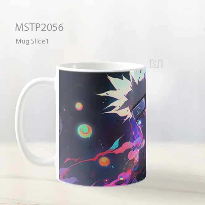 Naruto Mata Bersinar Warna Warni Mug MSTP2056 - All-side / Desain