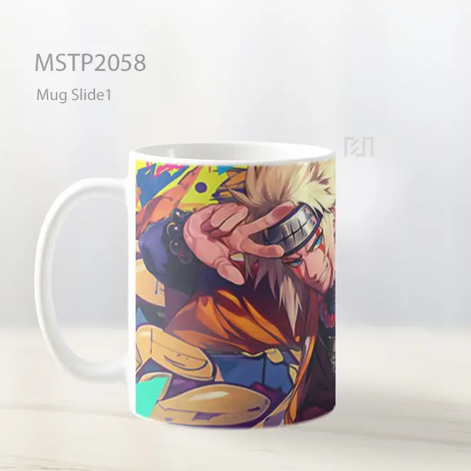 Naruto Minato Namikaze Mode Sage Mug MSTP2058 - All-side / Desain