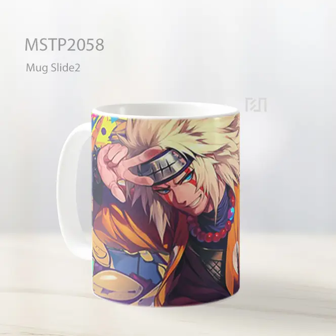 Naruto Minato Namikaze Mode Sage Mug MSTP2058 - All-side / Desain