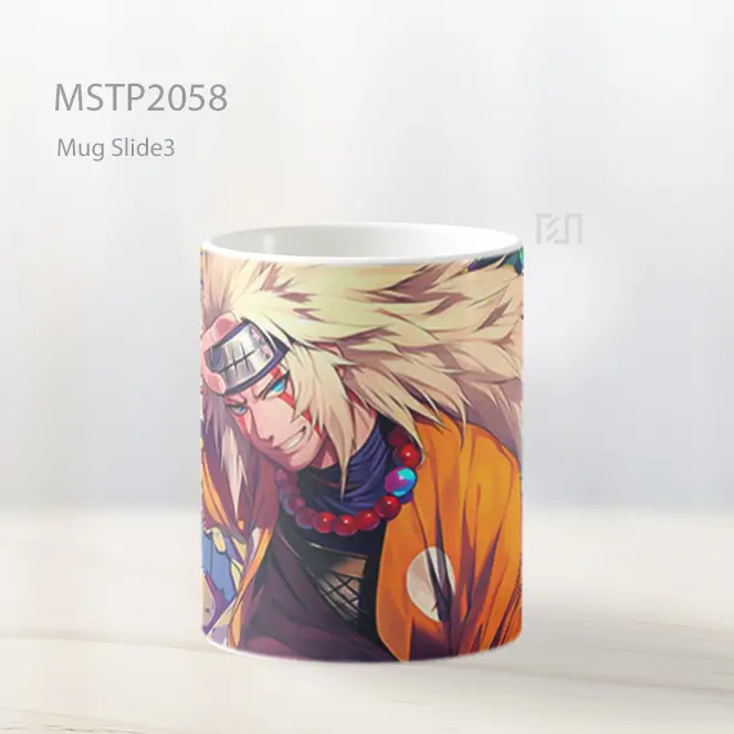 Naruto Minato Namikaze Mode Sage Mug MSTP2058 - All-side / Desain