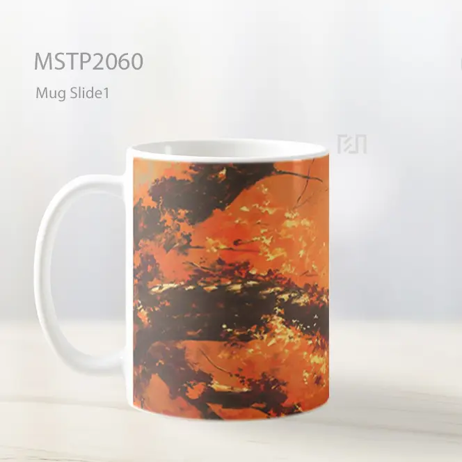 Naruto On Tree Branch Autumn Leaves Mug MSTP2060 - All-side / Desain