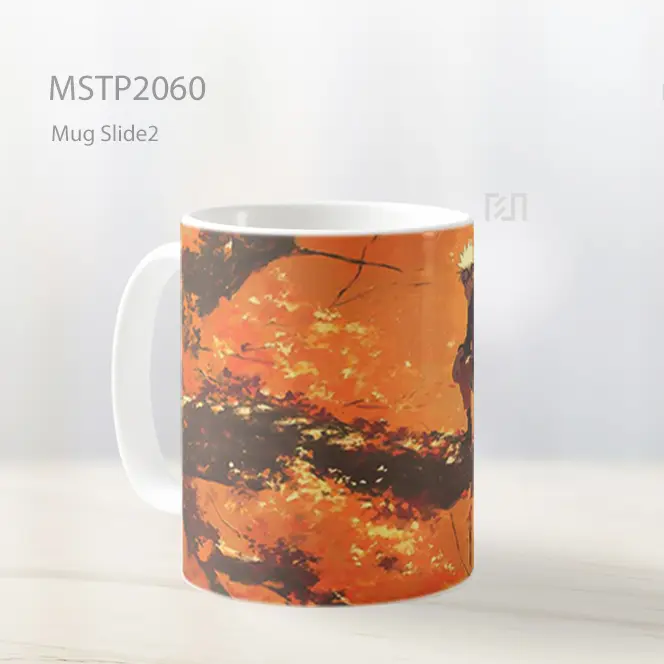 Naruto On Tree Branch Autumn Leaves Mug MSTP2060 - All-side / Desain