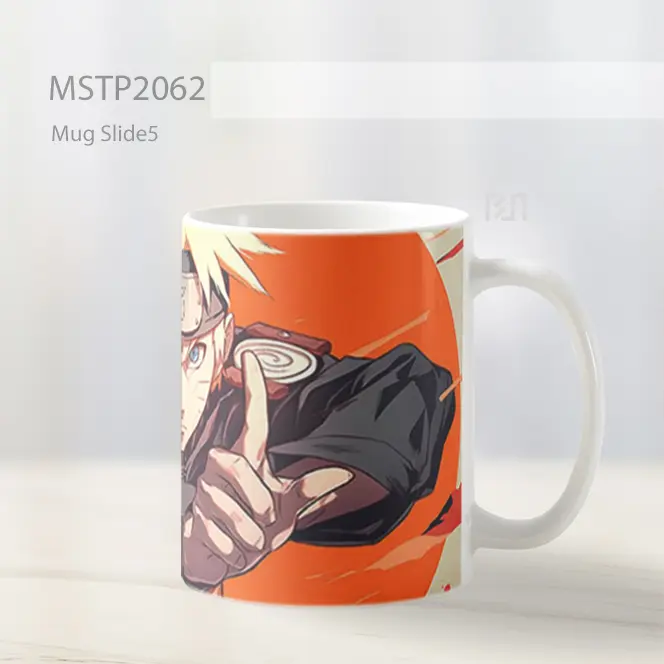 Naruto Oranye Anime Pc Mug MSTP2062 - All-side / Desain