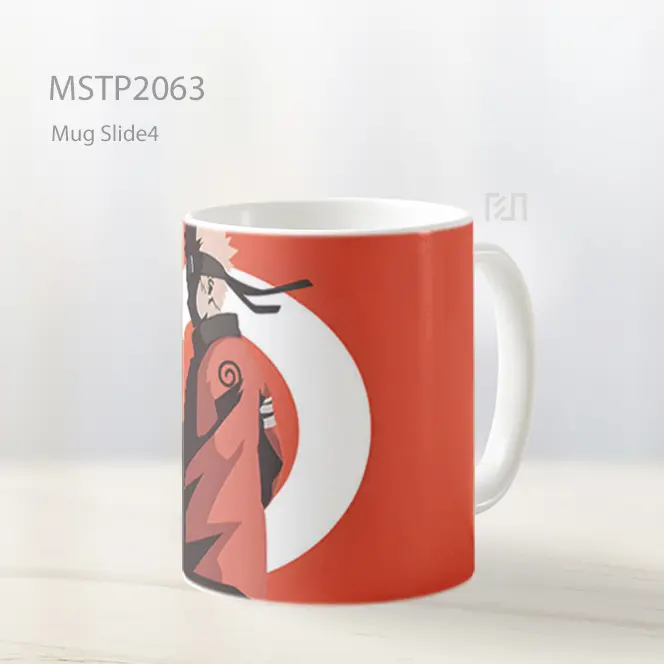 Naruto Oranye Minimalis Mug MSTP2063