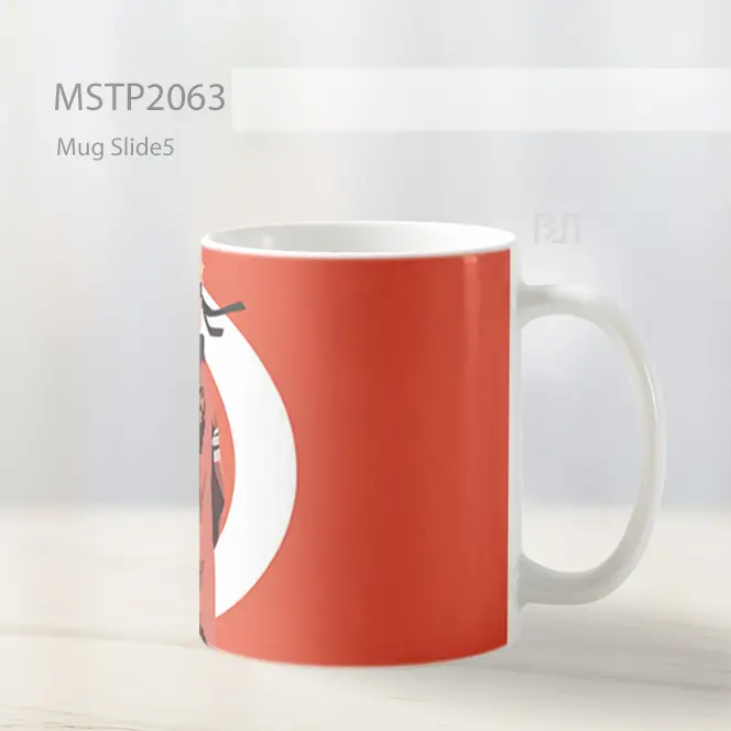 Naruto Oranye Minimalis Mug MSTP2063 - All-side / Desain