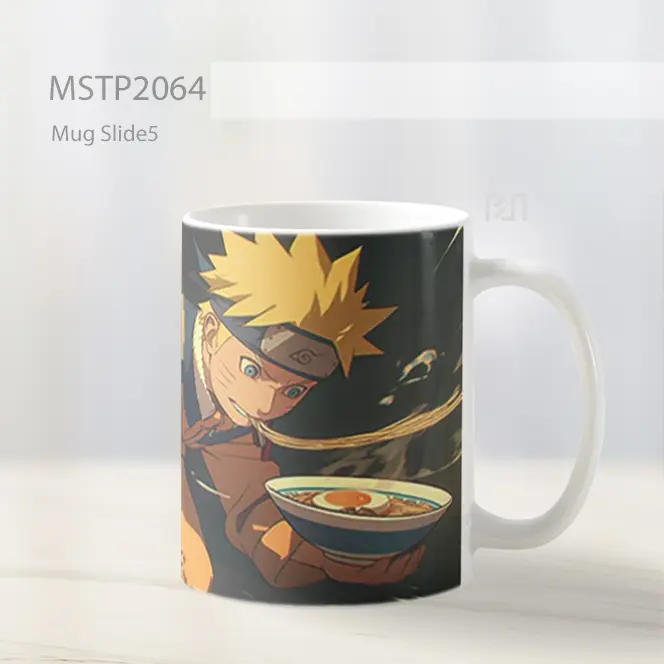 Naruto Pecinta Ramen Mug MSTP2064 - All-side / Desain