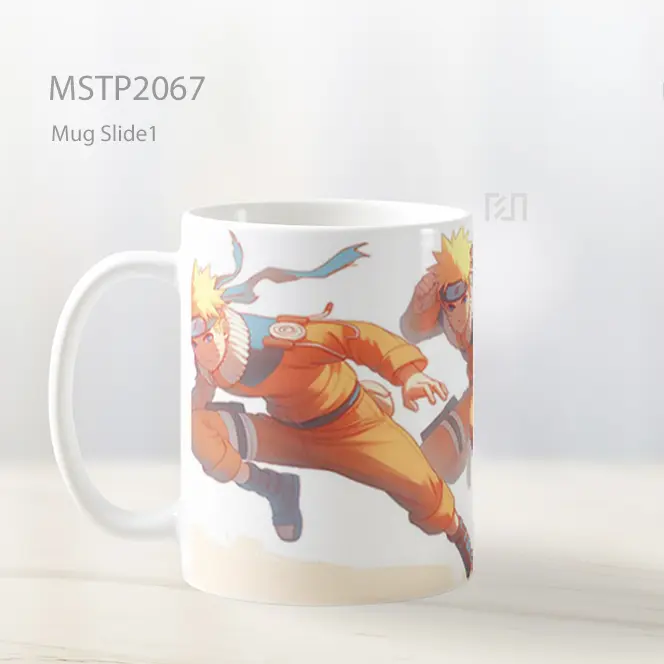 Naruto Pose Aksi Ultrawide Mug MSTP2067 - All-side / Desain