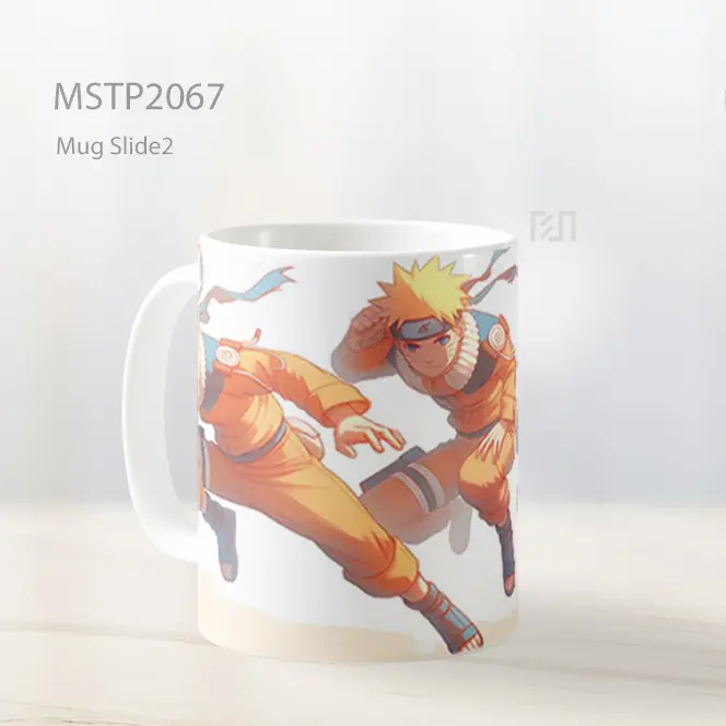 Naruto Pose Aksi Ultrawide Mug MSTP2067 - All-side / Desain