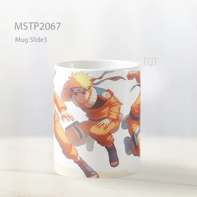 Naruto Pose Aksi Ultrawide Mug MSTP2067 - All-side / Desain