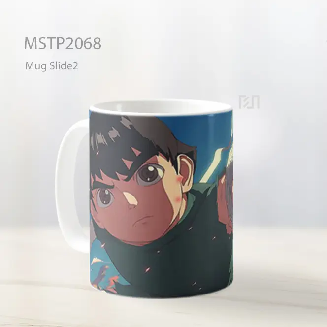 Naruto Rock Lee Masuk Dinamis Mug MSTP2068 - All-side / Desain