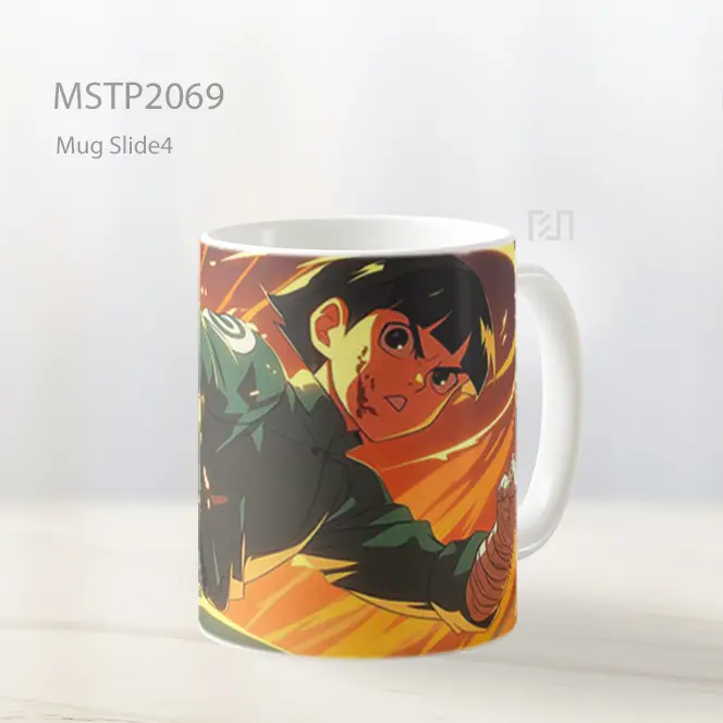 Naruto Rock Lee Tinju Membara Mug MSTP2069