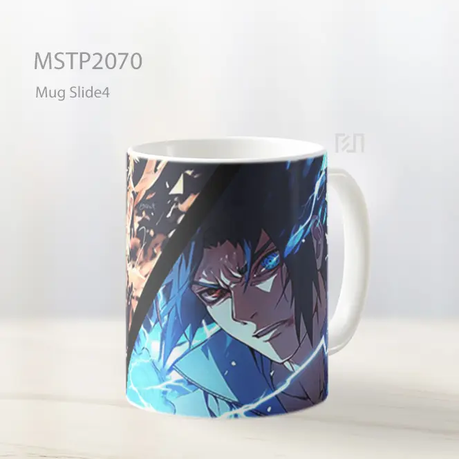 Naruto Sasuke Final Battle Sharingan Mug MSTP2070