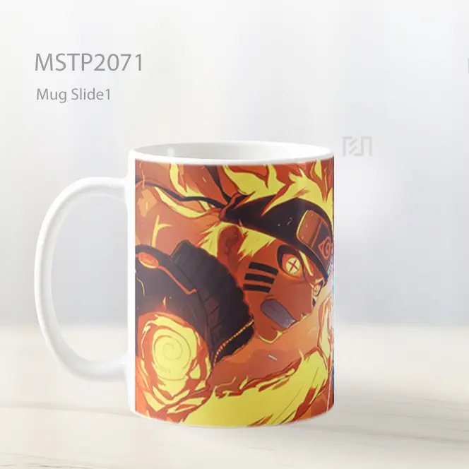 Naruto Sasuke Final Battle Mug MSTP2071 - All-side / Desain